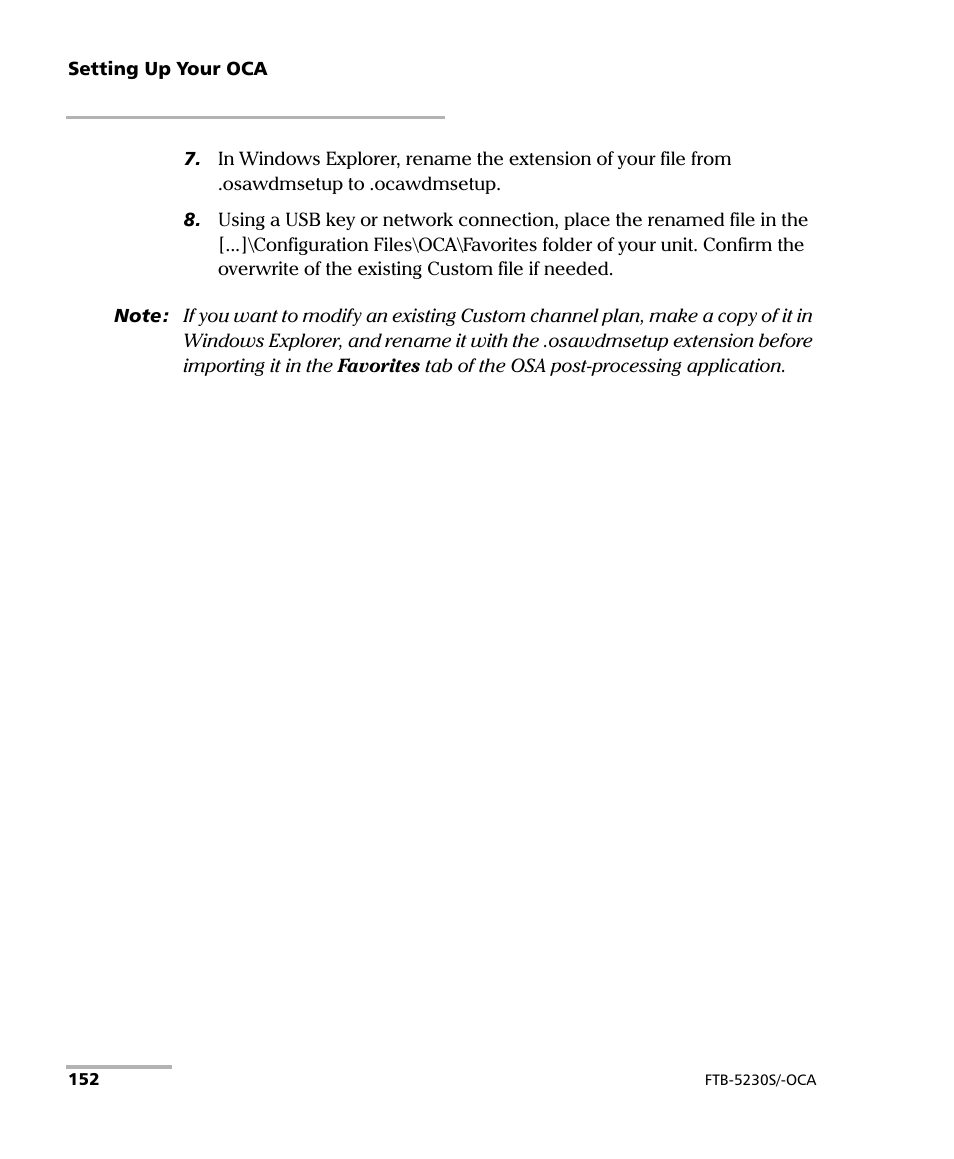 EXFO FTB-5230S Optical Spectrum Analyzer for FTB 200 v2 User Manual | Page 158 / 251