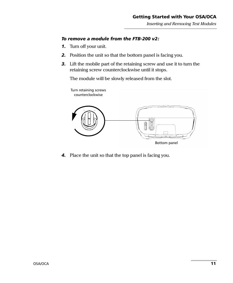 EXFO FTB-5230S Optical Spectrum Analyzer for FTB 200 v2 User Manual | Page 17 / 251