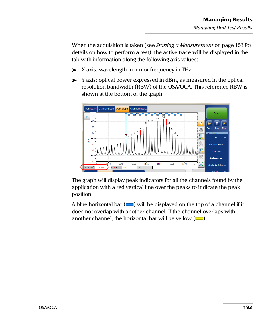 EXFO FTB-5230S Optical Spectrum Analyzer for FTB 200 v2 User Manual | Page 199 / 251
