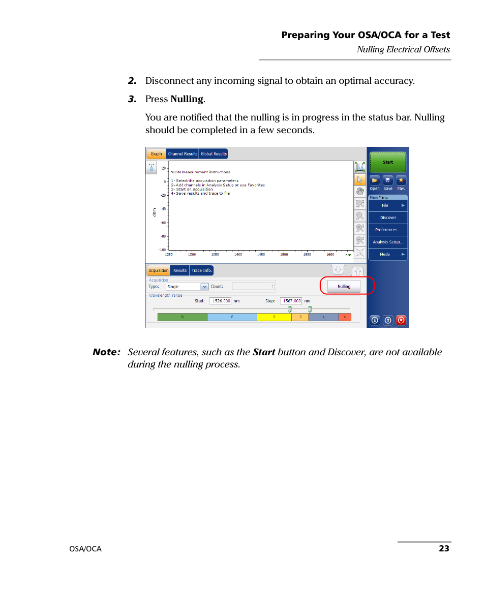 EXFO FTB-5230S Optical Spectrum Analyzer for FTB 200 v2 User Manual | Page 29 / 251