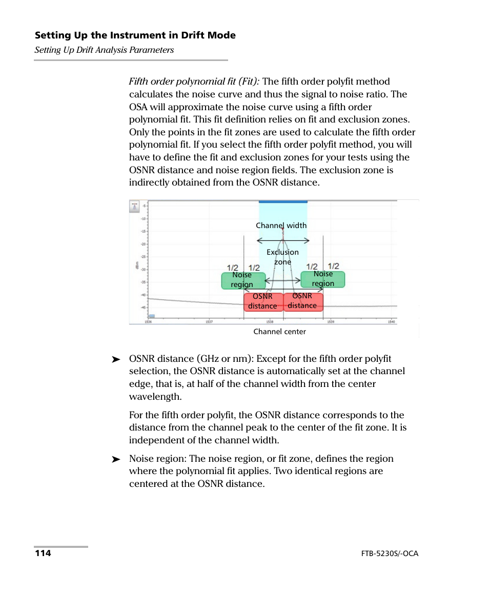 EXFO FTB-5230S Optical Spectrum Analyzer for FTB-500 User Manual | Page 120 / 251