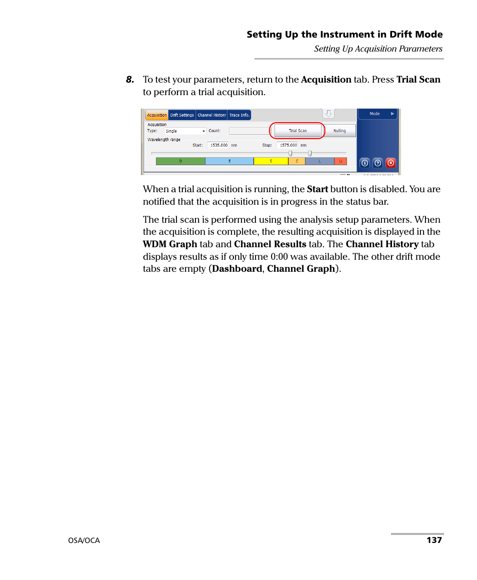 EXFO FTB-5230S Optical Spectrum Analyzer for FTB-500 User Manual | Page 143 / 251