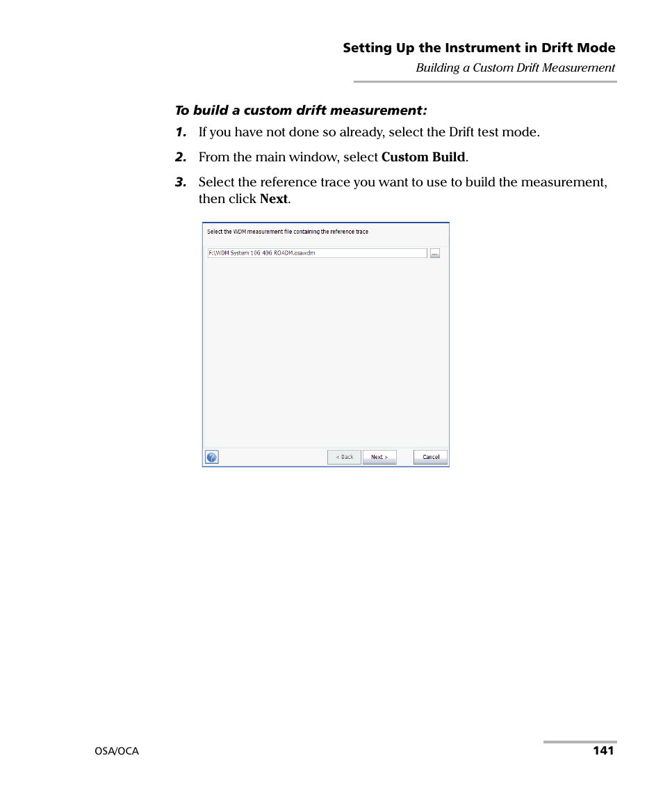 EXFO FTB-5230S Optical Spectrum Analyzer for FTB-500 User Manual | Page 147 / 251