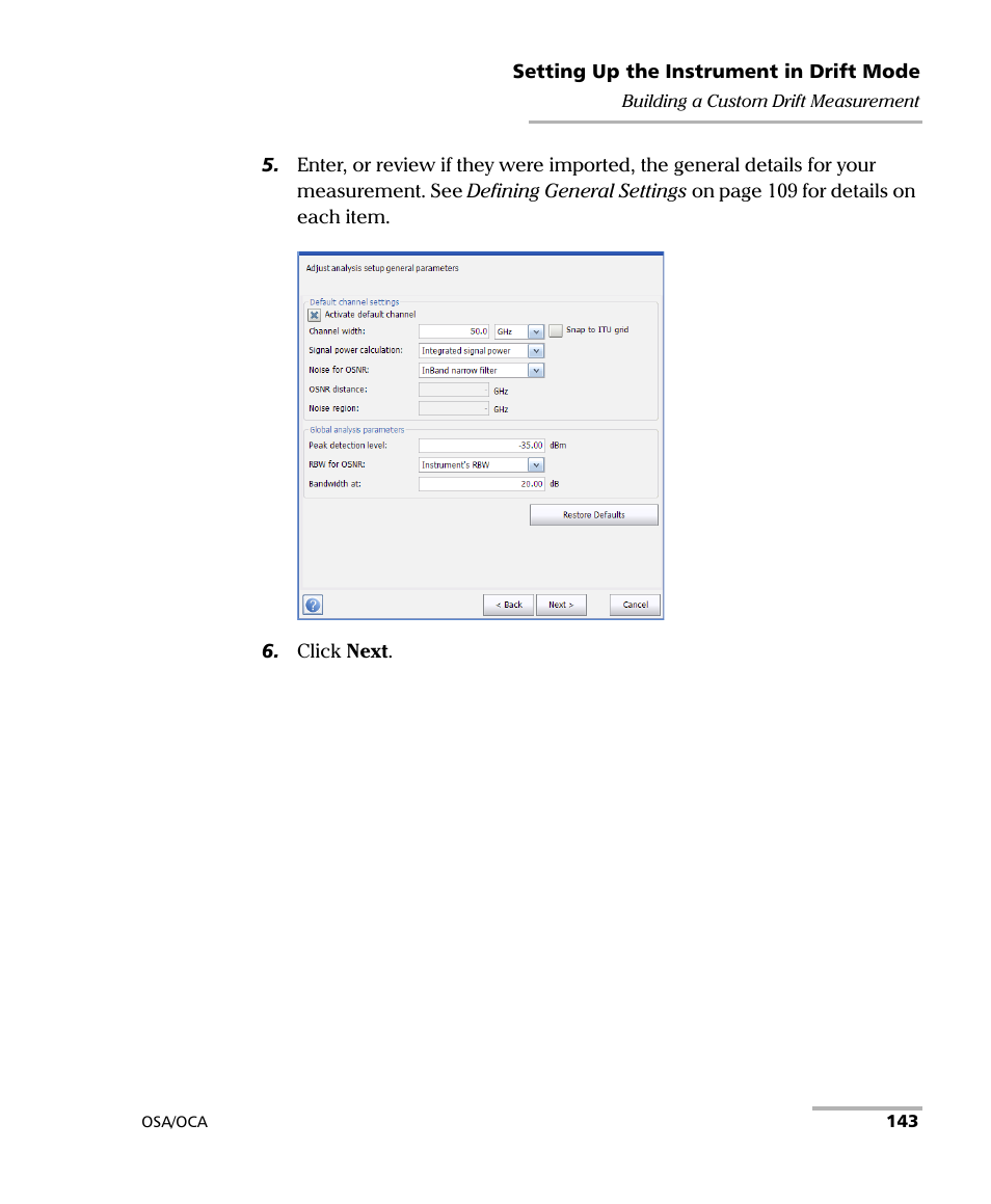 EXFO FTB-5230S Optical Spectrum Analyzer for FTB-500 User Manual | Page 149 / 251