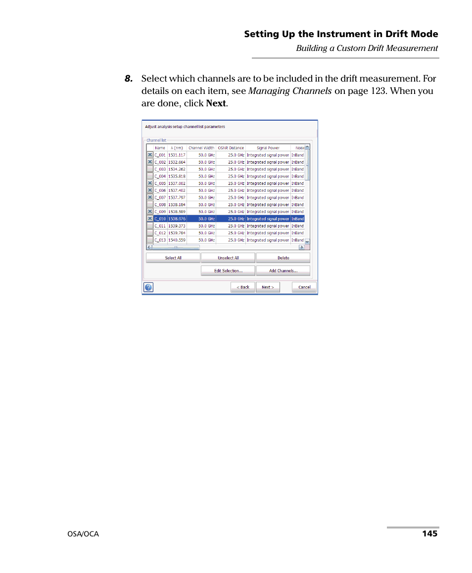 EXFO FTB-5230S Optical Spectrum Analyzer for FTB-500 User Manual | Page 151 / 251