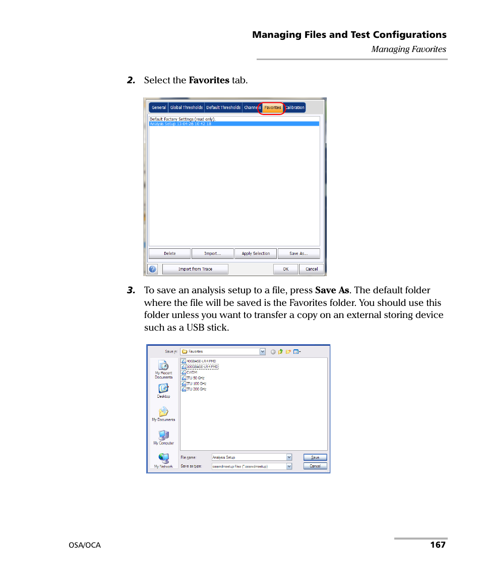 EXFO FTB-5230S Optical Spectrum Analyzer for FTB-500 User Manual | Page 173 / 251