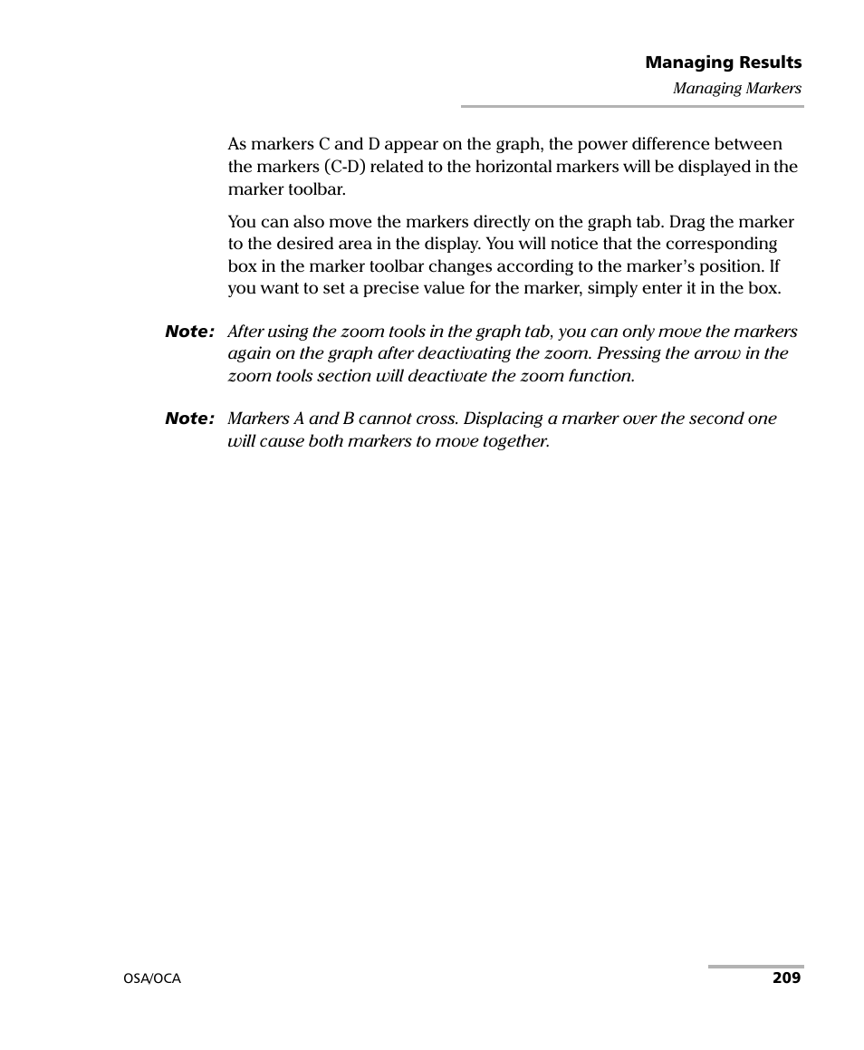 EXFO FTB-5230S Optical Spectrum Analyzer for FTB-500 User Manual | Page 215 / 251