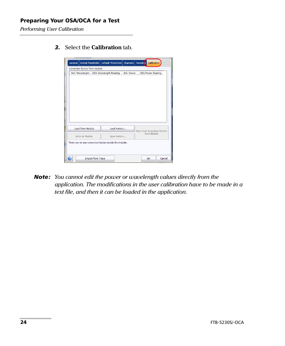 EXFO FTB-5230S Optical Spectrum Analyzer for FTB-500 User Manual | Page 30 / 251