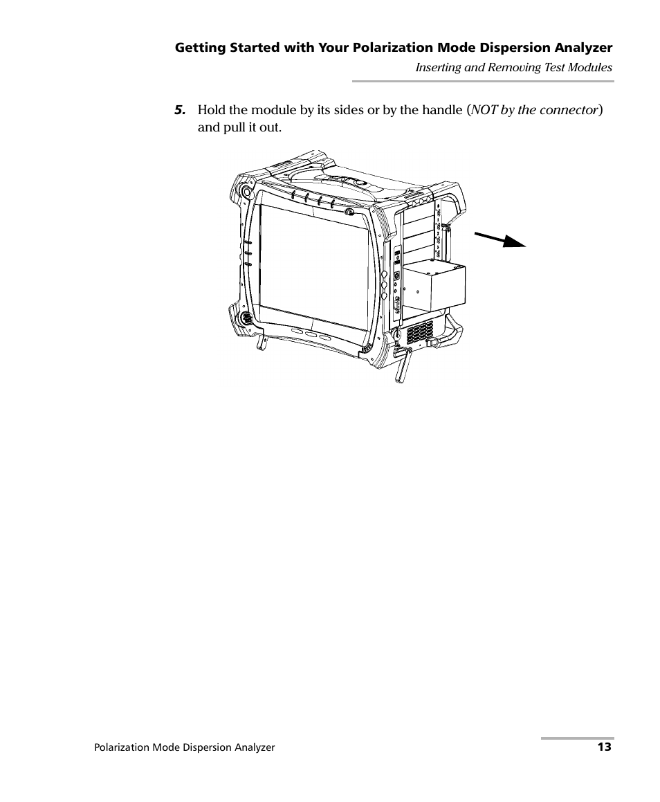 EXFO FTB-5500B PMD Analyzer User Manual | Page 21 / 121
