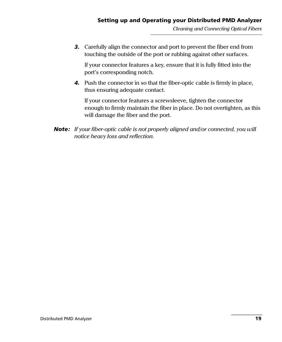 EXFO FTB-5600 Distributed PMD Analyzer User Manual | Page 25 / 146