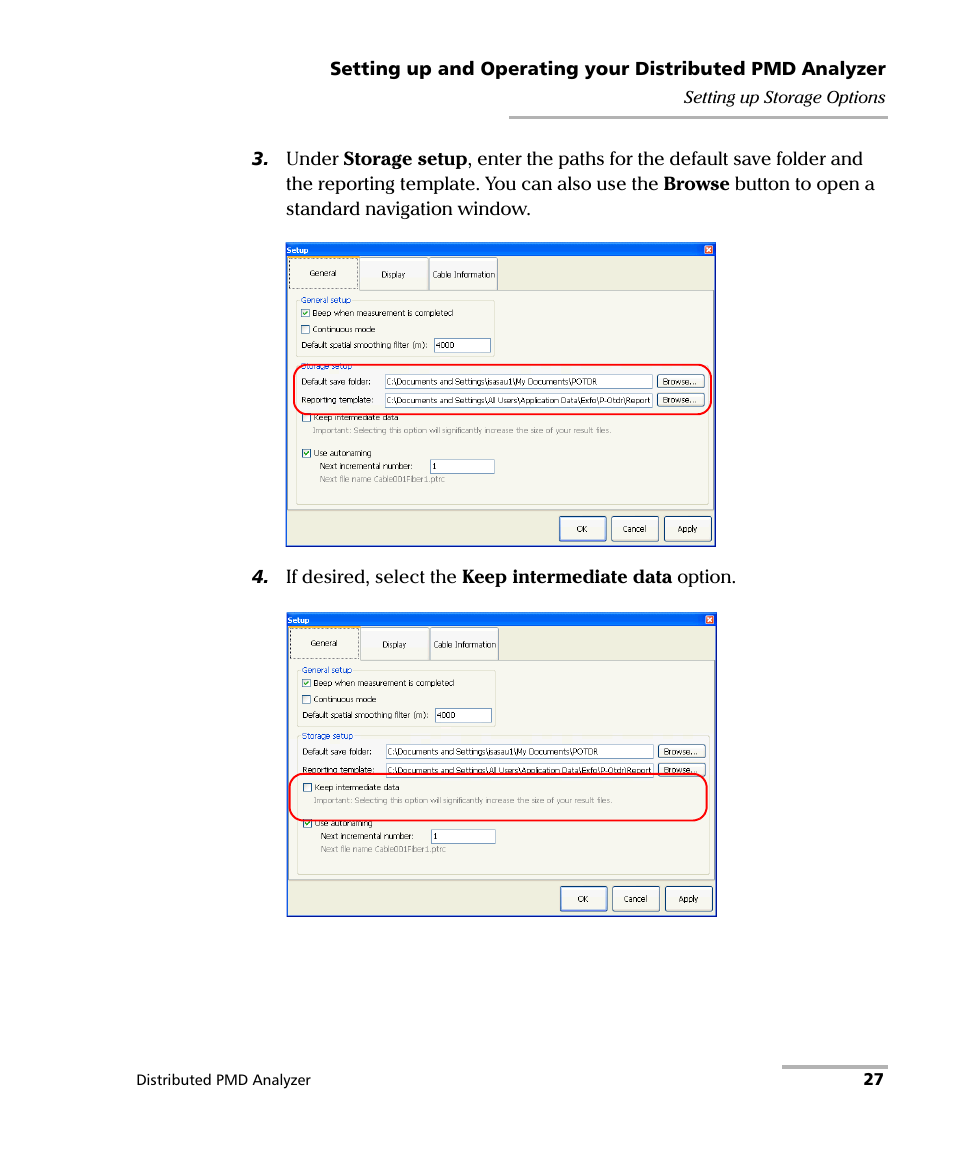 EXFO FTB-5600 Distributed PMD Analyzer User Manual | Page 33 / 146