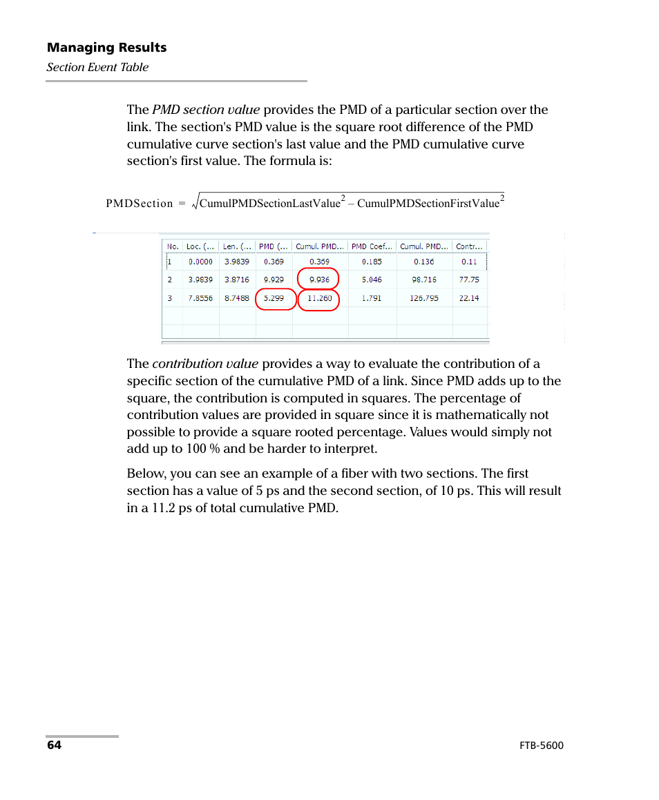 EXFO FTB-5600 Distributed PMD Analyzer User Manual | Page 70 / 146