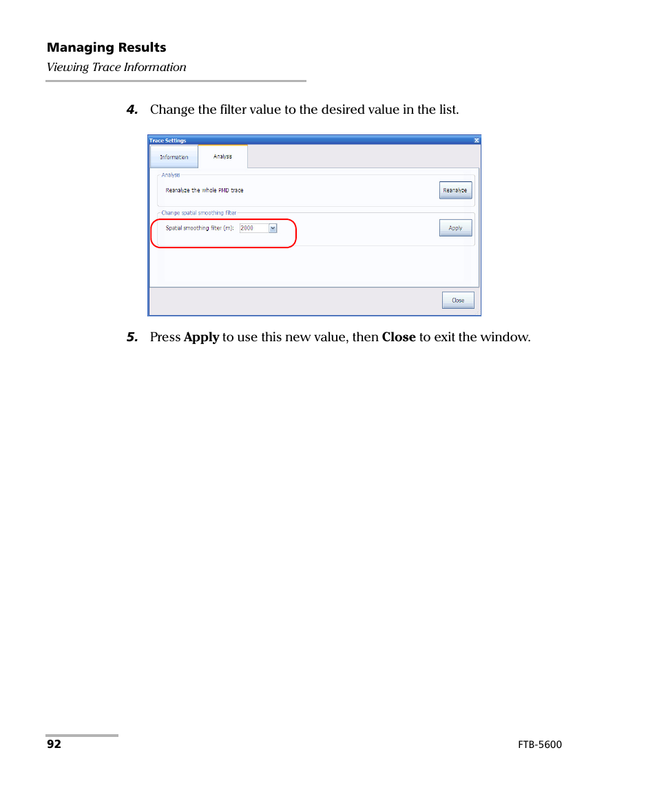 EXFO FTB-5600 Distributed PMD Analyzer User Manual | Page 98 / 146