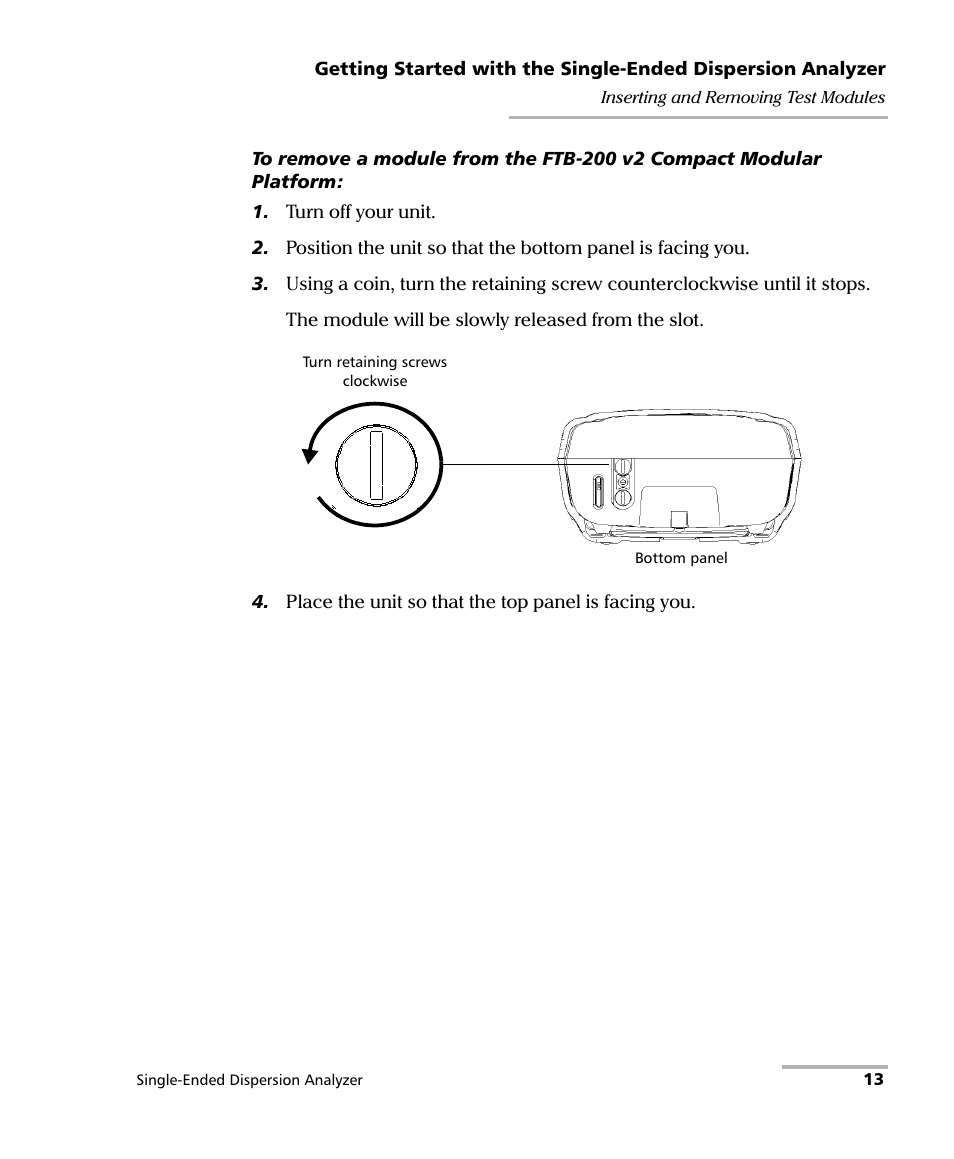 EXFO FTB-5700 Single Ended Dispersion Analyzer for FTB-200 v2 User Manual | Page 19 / 96
