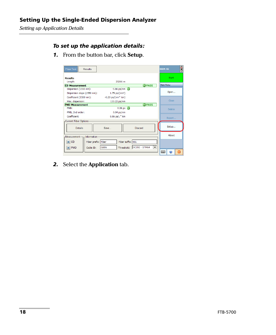 EXFO FTB-5700 Single Ended Dispersion Analyzer for FTB-200 v2 User Manual | Page 24 / 96