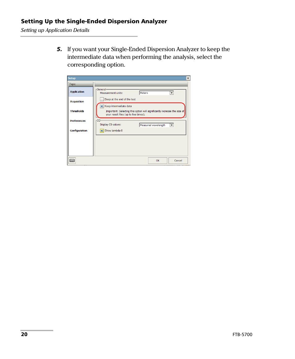 EXFO FTB-5700 Single Ended Dispersion Analyzer for FTB-200 v2 User Manual | Page 26 / 96