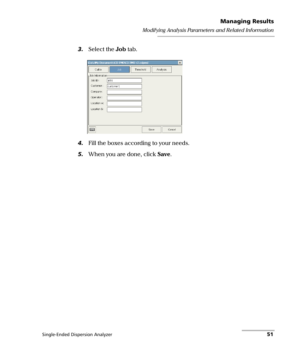 EXFO FTB-5700 Single Ended Dispersion Analyzer for FTB-200 v2 User Manual | Page 57 / 96