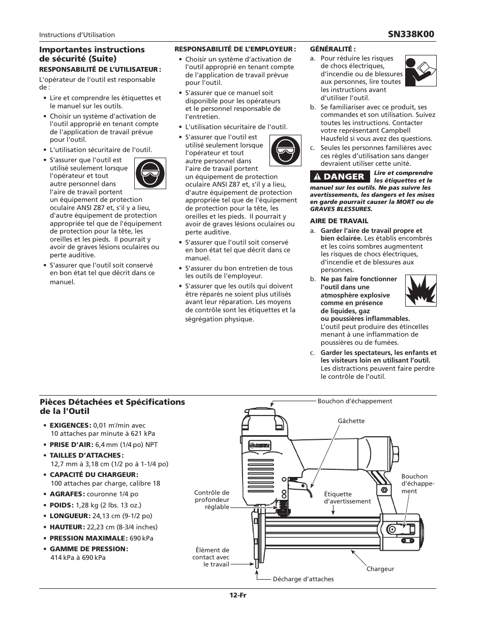 Campbell Hausfeld IN729300AV User Manual | Page 12 / 32