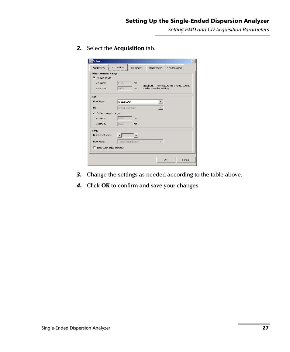 EXFO FTB-5700 Single Ended Dispersion Analyzer for FTB-500 User Manual | Page 33 / 94