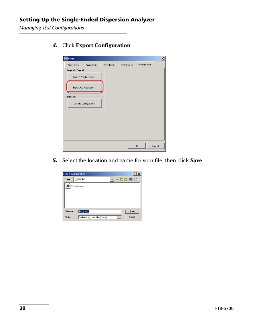 EXFO FTB-5700 Single Ended Dispersion Analyzer for FTB-500 User Manual | Page 36 / 94