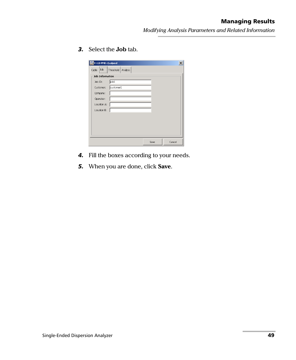 EXFO FTB-5700 Single Ended Dispersion Analyzer for FTB-500 User Manual | Page 55 / 94