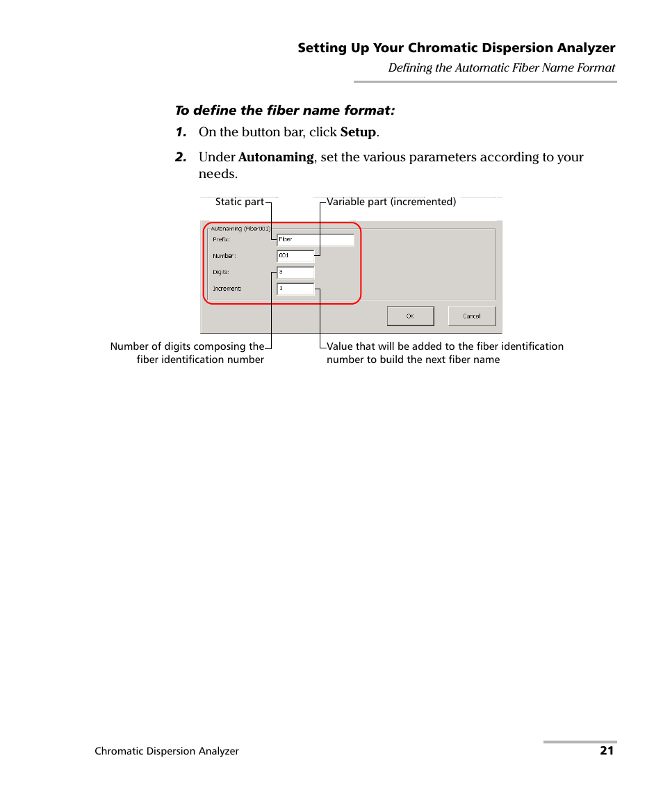 EXFO FTB-5800 Chromatic Dispersion Analyzer for FTB-500 User Manual | Page 27 / 109