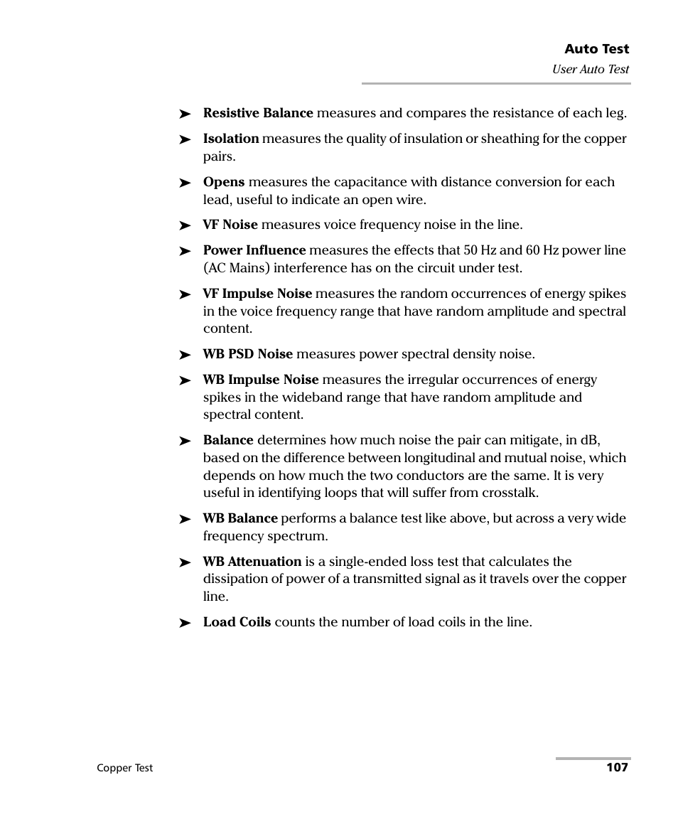 EXFO FTB-610 Wideband Copper Test Module User Manual | Page 115 / 326