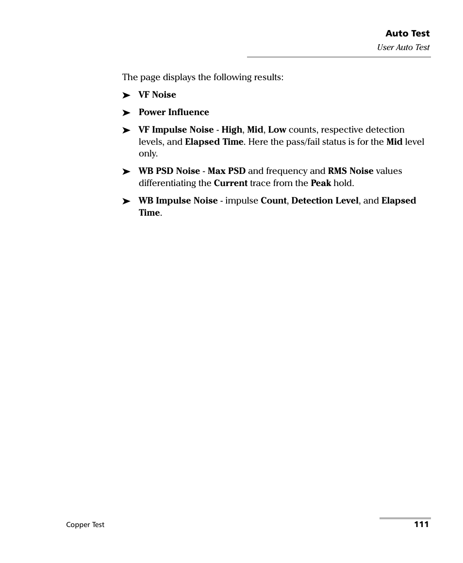 EXFO FTB-610 Wideband Copper Test Module User Manual | Page 119 / 326