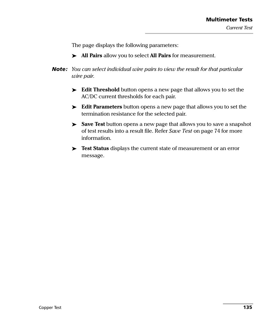 EXFO FTB-610 Wideband Copper Test Module User Manual | Page 143 / 326