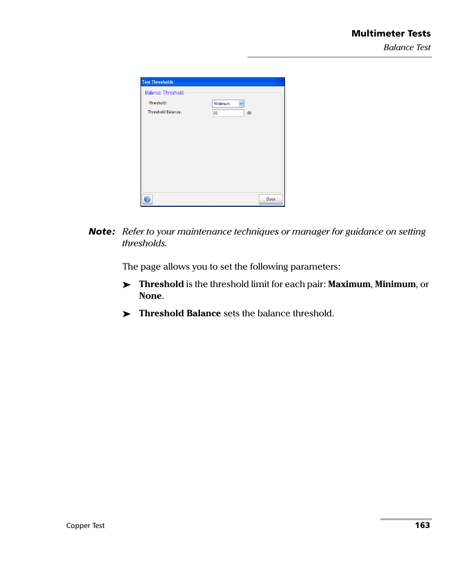 EXFO FTB-610 Wideband Copper Test Module User Manual | Page 171 / 326