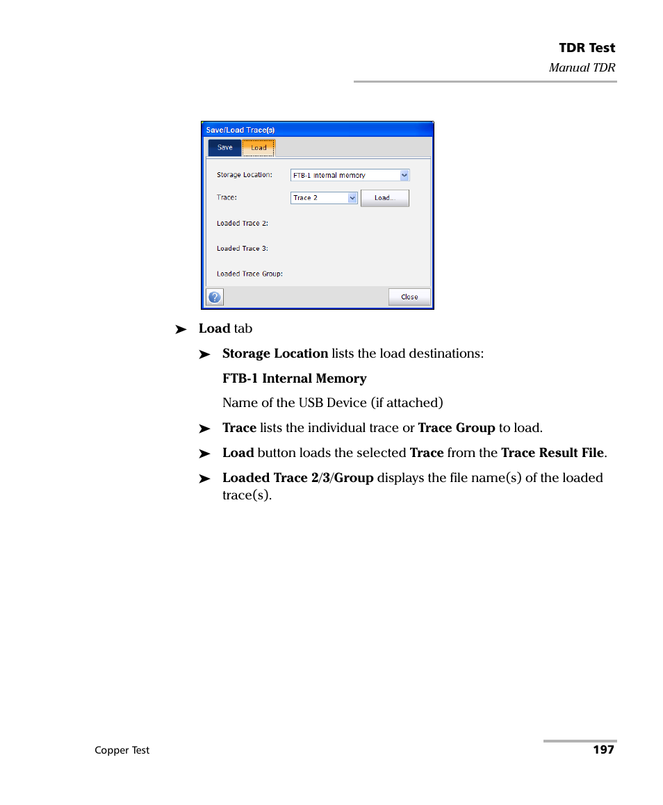 EXFO FTB-610 Wideband Copper Test Module User Manual | Page 205 / 326