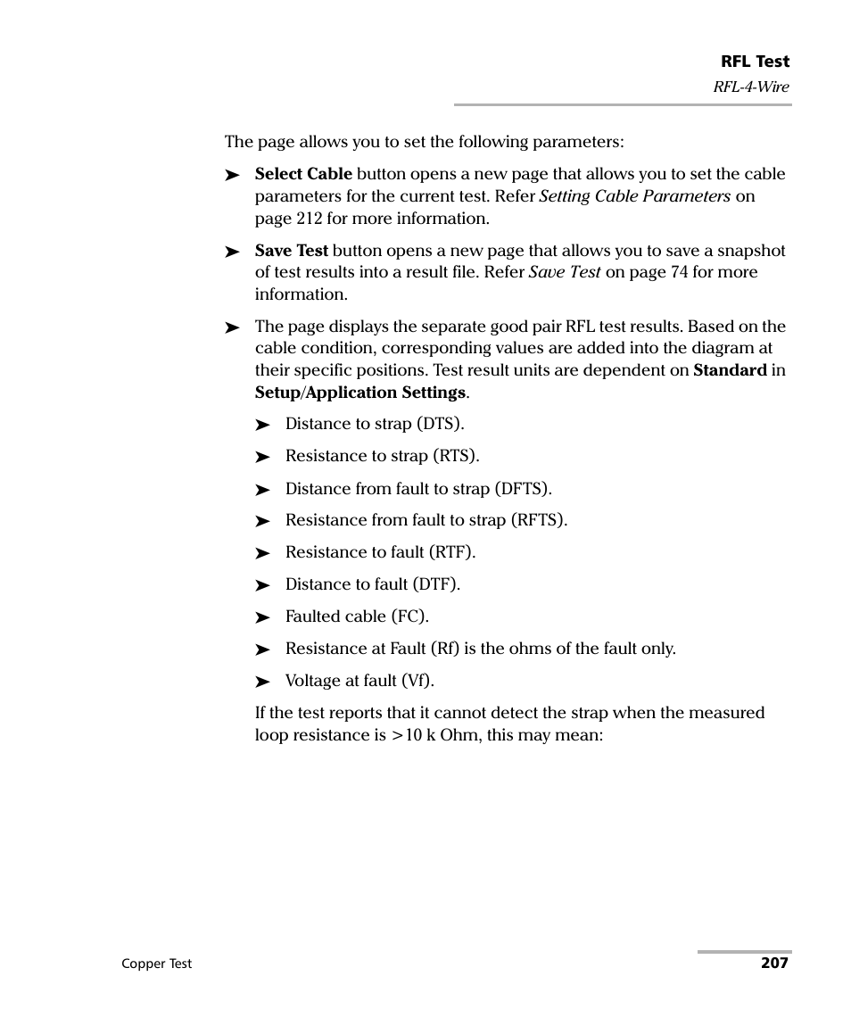 EXFO FTB-610 Wideband Copper Test Module User Manual | Page 215 / 326