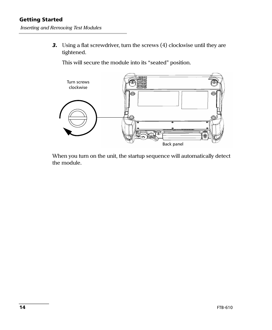 EXFO FTB-610 Wideband Copper Test Module User Manual | Page 22 / 326