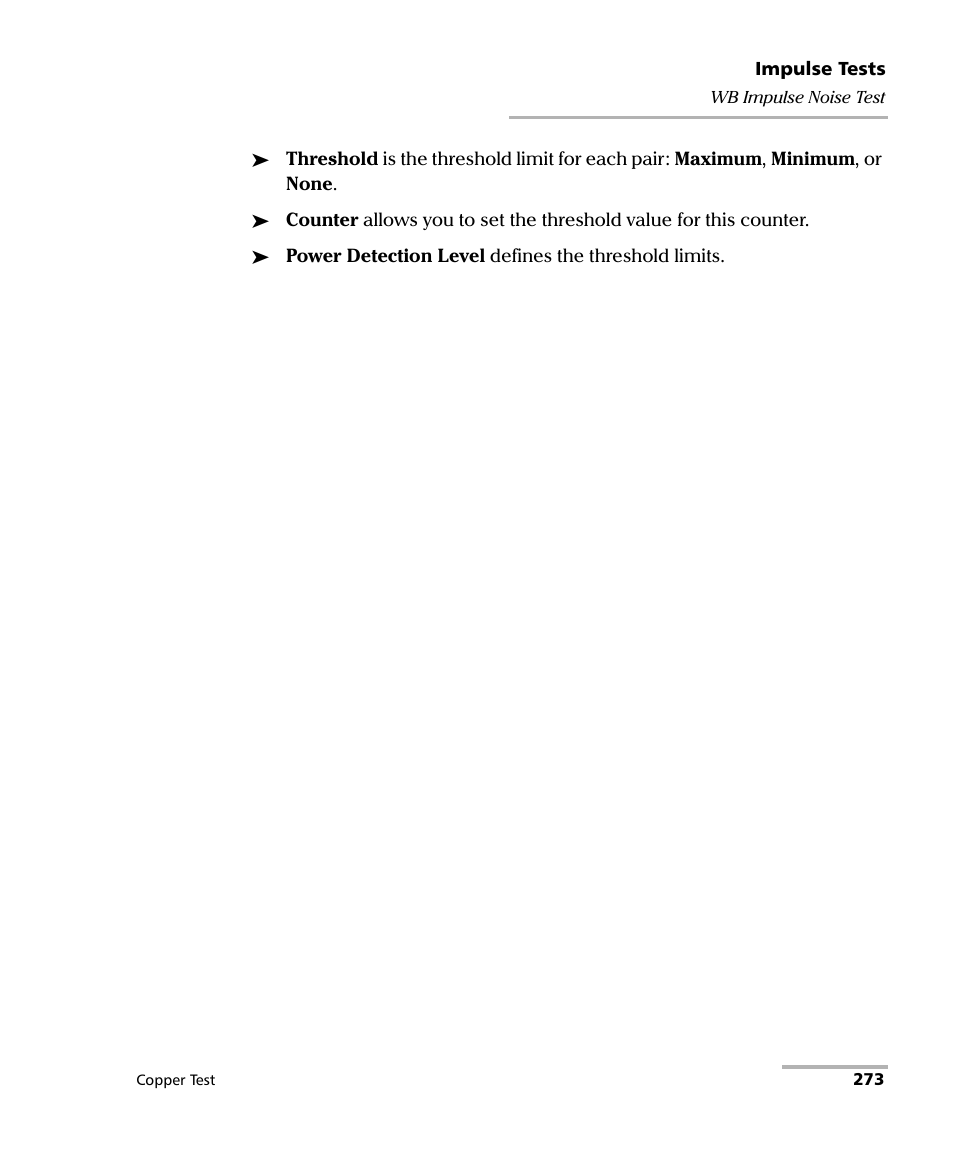 EXFO FTB-610 Wideband Copper Test Module User Manual | Page 281 / 326