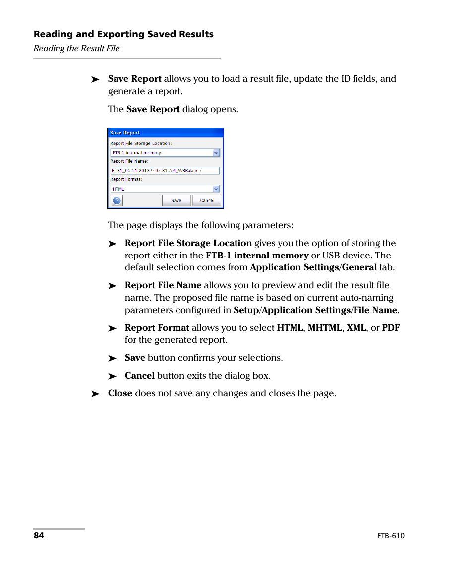 EXFO FTB-610 Wideband Copper Test Module User Manual | Page 92 / 326