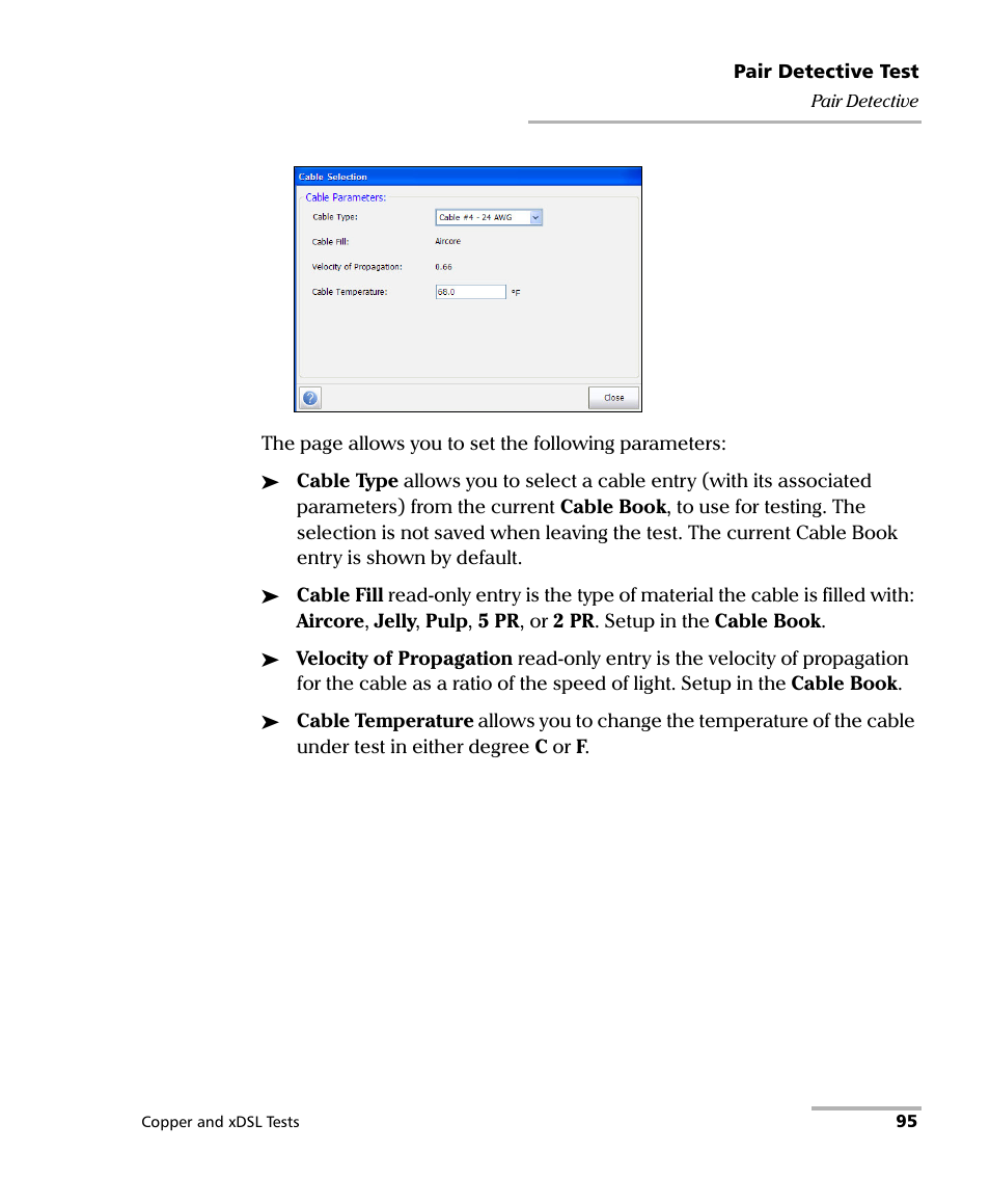 EXFO FTB-635 Wideband Copper and DSL Test Module User Manual | Page 103 / 373