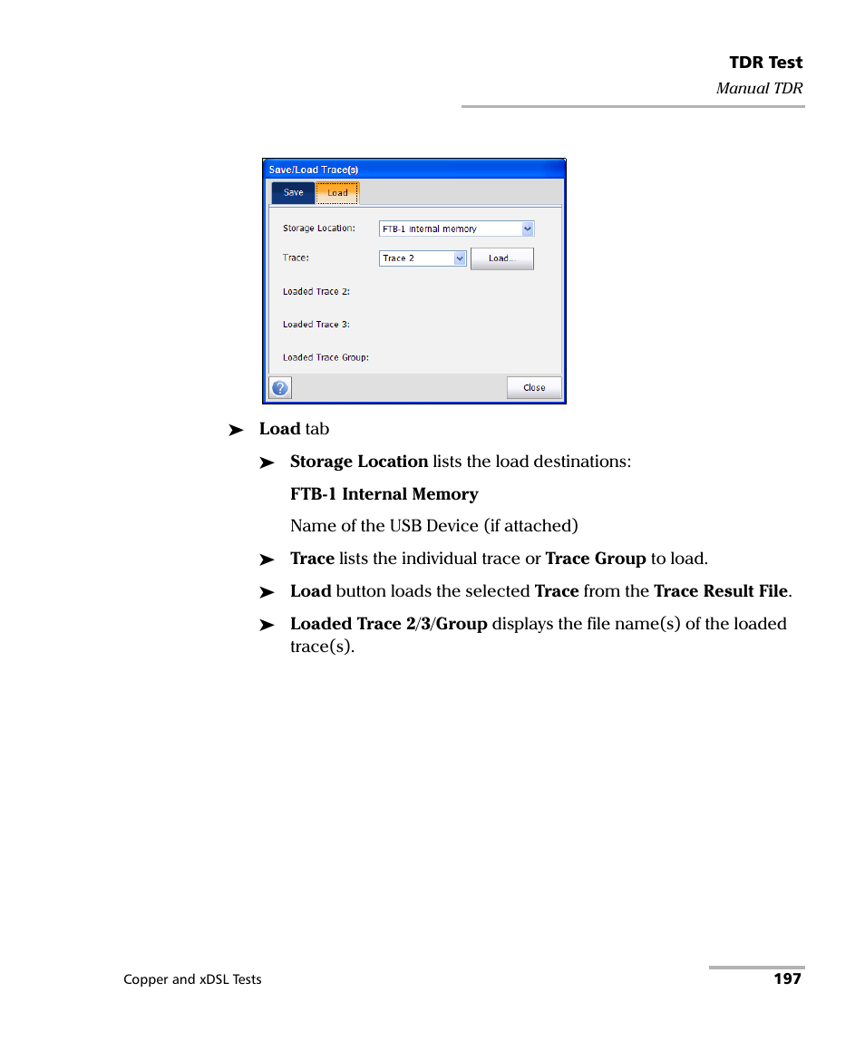 EXFO FTB-635 Wideband Copper and DSL Test Module User Manual | Page 205 / 373