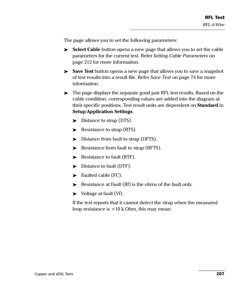 EXFO FTB-635 Wideband Copper and DSL Test Module User Manual | Page 215 / 373