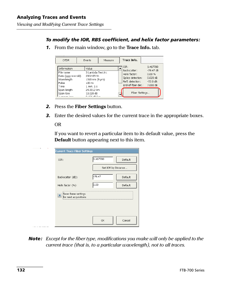 EXFO FTB-700 for FTB-1 User Manual | Page 140 / 329