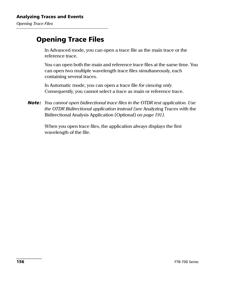 Opening trace files | EXFO FTB-700 for FTB-1 User Manual | Page 164 / 329