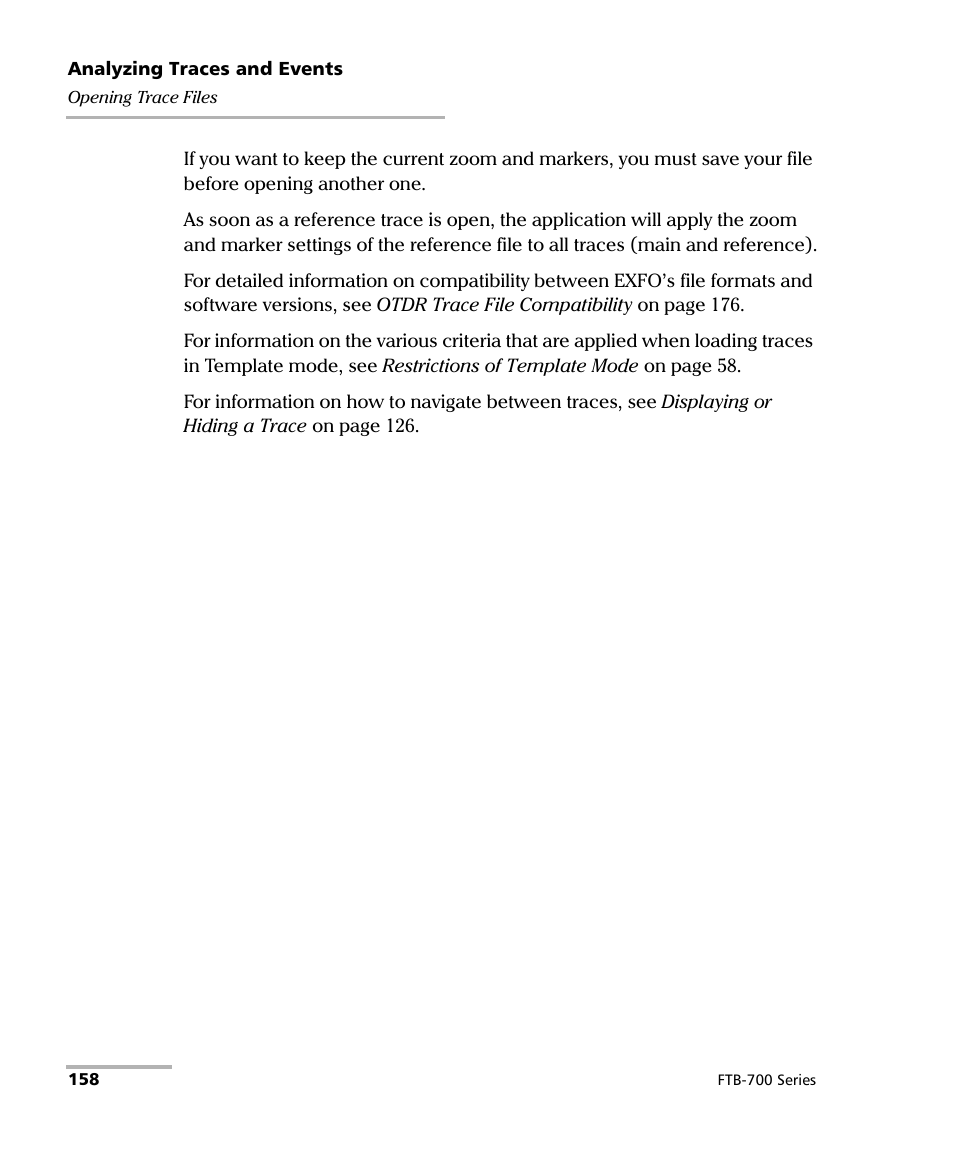 EXFO FTB-700 for FTB-1 User Manual | Page 166 / 329