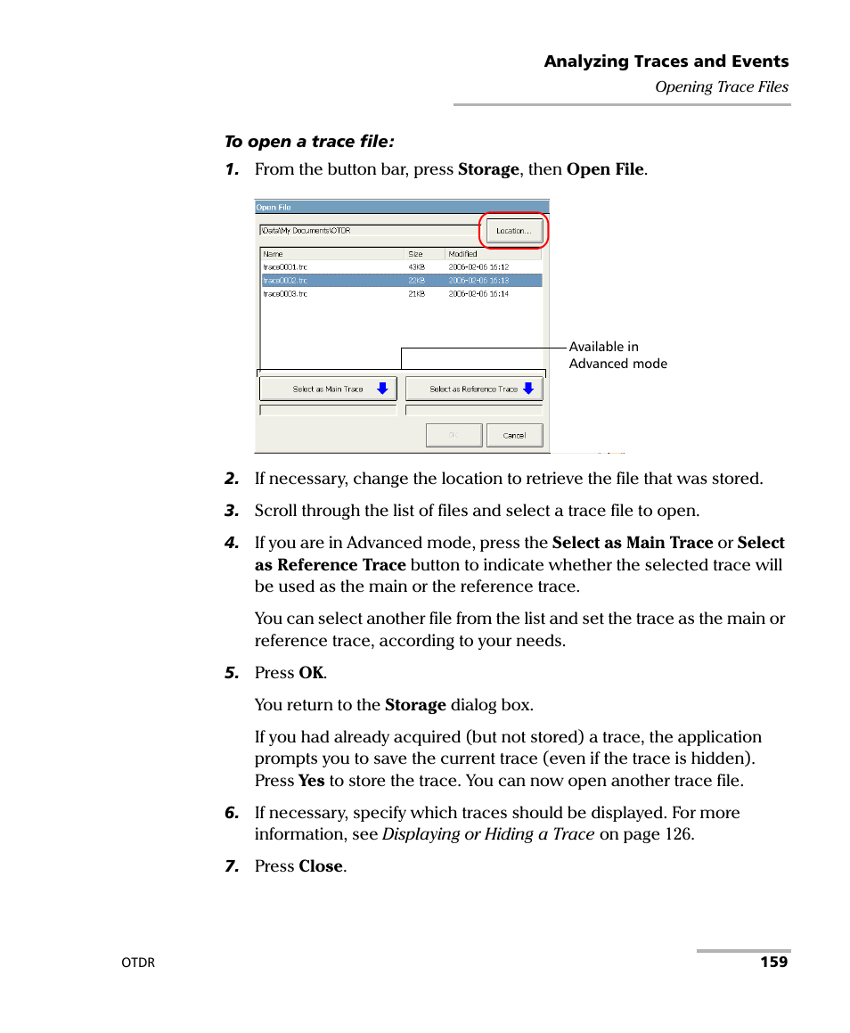 EXFO FTB-700 for FTB-1 User Manual | Page 167 / 329