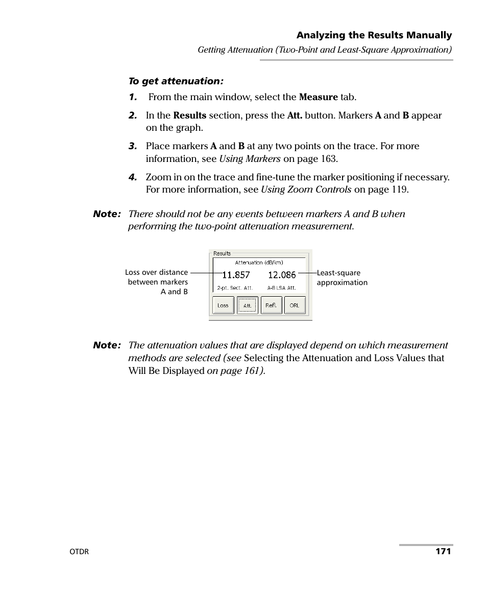 EXFO FTB-700 for FTB-1 User Manual | Page 179 / 329
