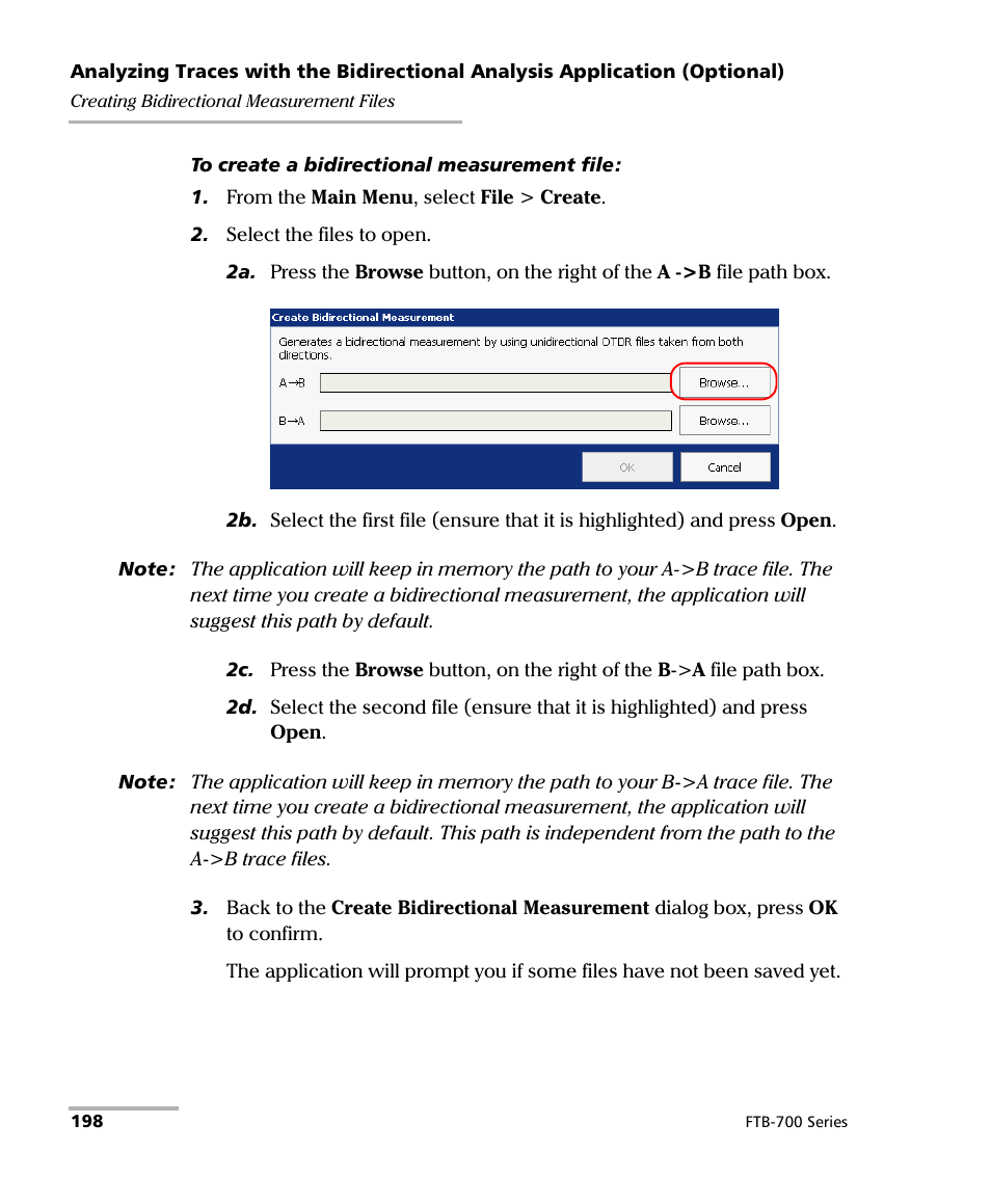 EXFO FTB-700 for FTB-1 User Manual | Page 206 / 329