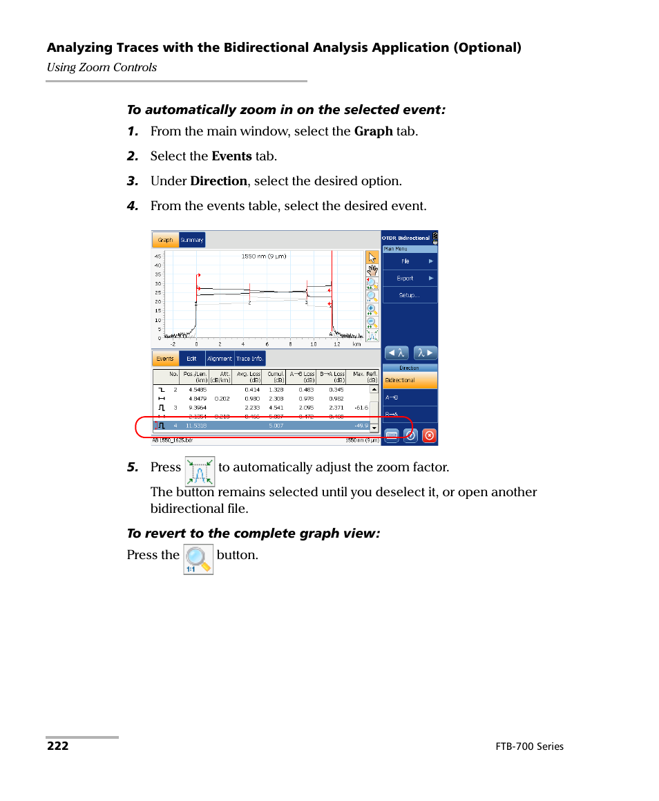 EXFO FTB-700 for FTB-1 User Manual | Page 230 / 329