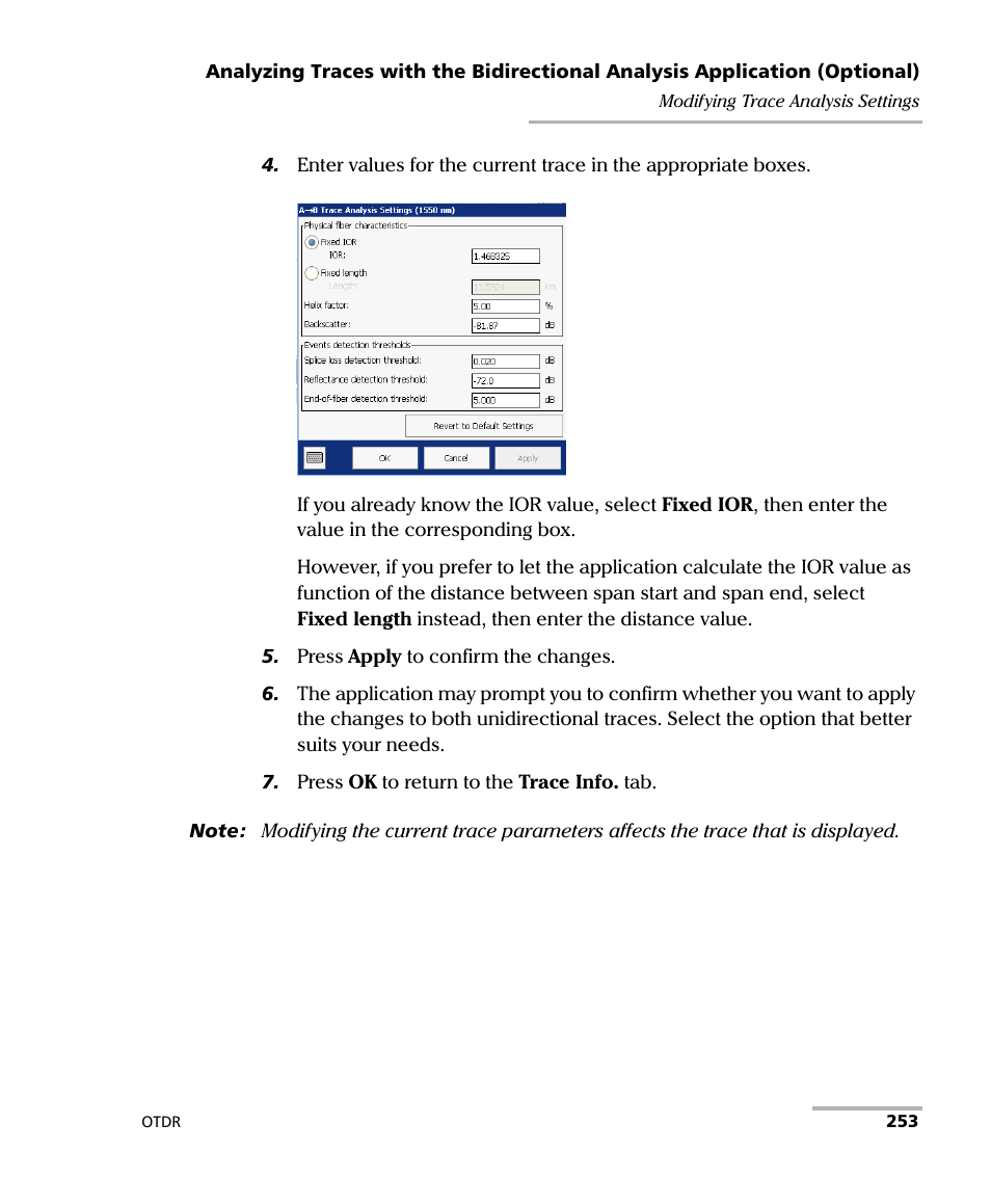 EXFO FTB-700 for FTB-1 User Manual | Page 261 / 329