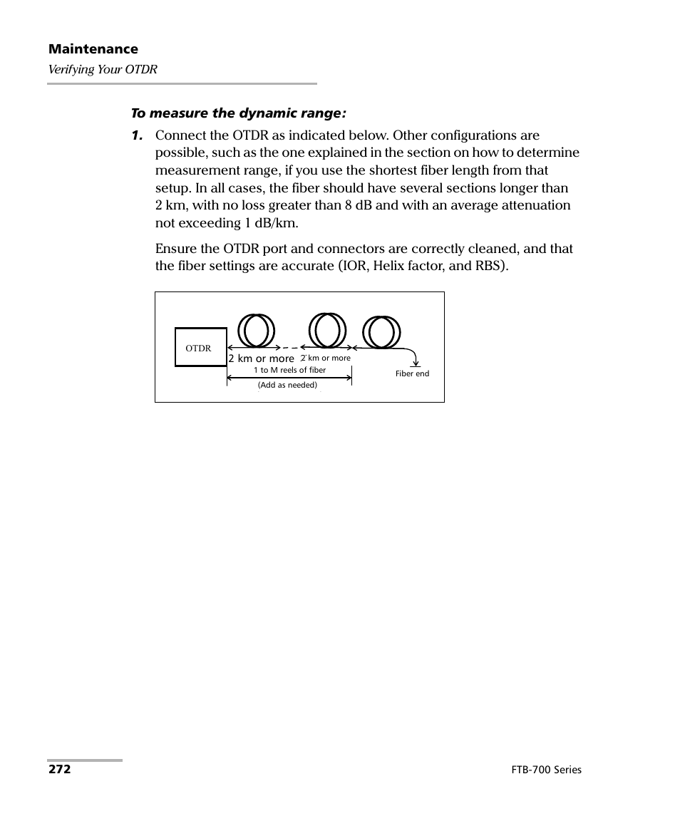 Maintenance | EXFO FTB-700 for FTB-1 User Manual | Page 280 / 329