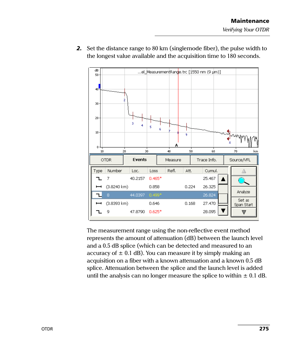 EXFO FTB-700 for FTB-1 User Manual | Page 283 / 329