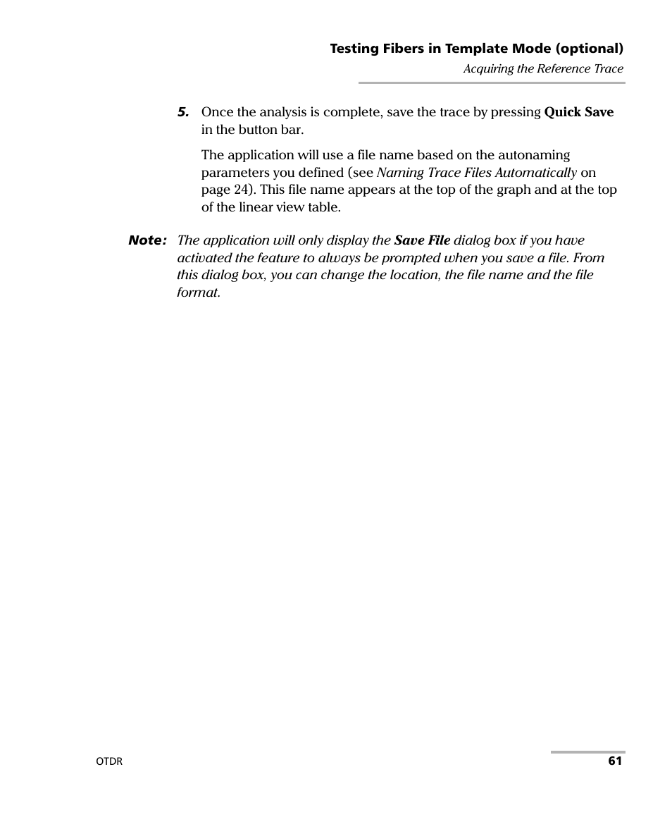 EXFO FTB-700 for FTB-1 User Manual | Page 69 / 329