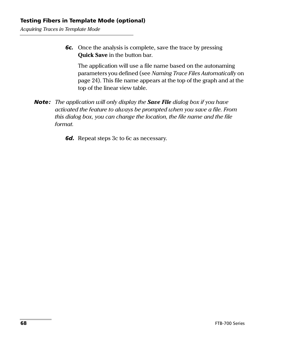 EXFO FTB-700 for FTB-1 User Manual | Page 76 / 329